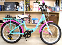 Велосипед Stels Pilot-260 Lady 20" V010 мятный, рама 12" (Демо-товар, состояние хорошее)