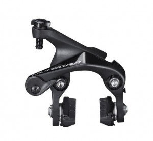 Тормоз клещевой Shimano Ultegra, R8110-RS, задн seat stay, direct mount, колодки R55C4 