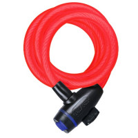 Замок велосипедный Oxford Cable Lock 1.8 m x 12 mm OF249 Red