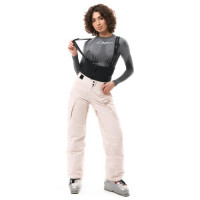 Штаны горнолыжные утепленные Dragonfly Gravity Woman light grey