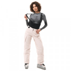 Штаны горнолыжные утепленные Dragonfly Gravity Woman light grey 