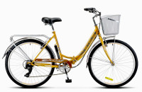 Велосипед Stels Pilot-850 26" Z011 бронзовый рама 19" (2021)