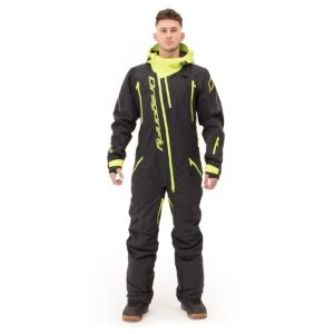 Комбинезон Dragonfly Gravity Premium Man Black - Yellow Green 2023 