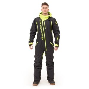 Комбинезон Dragonfly Gravity Premium Man Black - Yellow Green 2023 