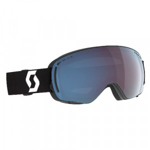 Маска Scott LCG Compact Goggle mineral black/white/enhancer blue chrome 