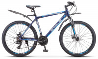 Велосипед Stels Navigator-620 MD 26" V010 темно-синий (2019)