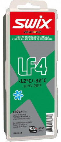 Мазь скольжения Swix LF4X Green -10C/-32C 180 гр (LF04X-18)
