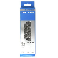 Цепь Shimano HG40 6/7/8 скоростей 114 звеньев замок UG51 ECNHG40114Q
