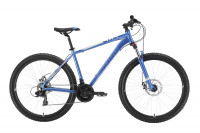Велосипед Stark Hunter 27.2 D синий/никель Рама: 16" (2022)