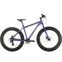 Велосипед Stark Fat 26.2 HD фиолетовый/серый рама 18 (2022)