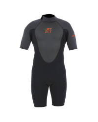 Гидрокостюм детский короткий Jetpilot Flight Youth S/S 2mm Springsuit Charcoal 190910 (2020)