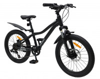 Велосипед Avenger MTB черный/серебристый (2025)