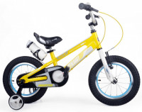 Велосипед Royal Baby Freestyle Space №1 14" желтый (2021)