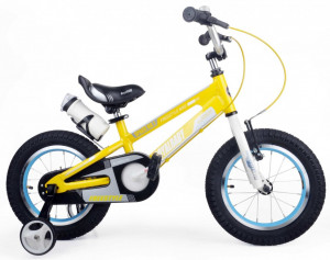Велосипед Royal Baby Freestyle Space №1 14&quot; желтый (2021) 
