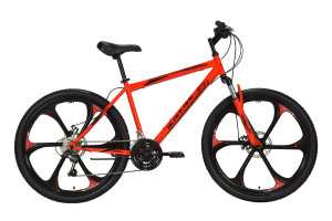 Велосипед Black One Onix 26 D FW красный/черный/красный Рама: 20&quot; (2022) 