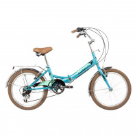 Велосипед Foxx Shift 20" зеленый (2024)