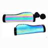 Грипсы Stels HBBT-008 130мм флуоресцентные с черными кольцами прошитые - Грипсы Stels HBBT-008 130мм флуоресцентные с черными кольцами прошитые