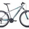 Велосипед Forward Apache 27.5 1.0 серый/бирюзовый (2021) - Велосипед Forward Apache 27.5 1.0 серый/бирюзовый (2021)