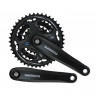 Система Shimano Altus M311, 170мм, квадрат, 48/38/28T, защита черный - Система Shimano Altus M311, 170мм, квадрат, 48/38/28T, защита черный