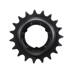 Звезда задняя SHIMANO 19T (2.3мм), черный 