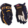 Перчатки CCM JetSpeed FT6 Pro JR navy/sunflower - Перчатки CCM JetSpeed FT6 Pro JR navy/sunflower
