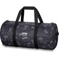 Спортивная сумка Dakine Park Duffle 52L Graveside Grv (черный, принт скейт скелет)