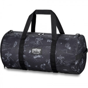 Спортивная сумка Dakine Park Duffle 52L Graveside Grv (черный, принт скейт скелет) 