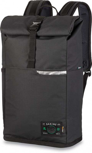 Рюкзак для серфинга Dakine Aesmo Section Wet/dry 28L Aesmo (черный с зеленой подкладкой) 