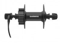 Втулка передняя SHIMANO TX506, 32 отверстия, 6-болтов, QR, OLD 100мм, черный