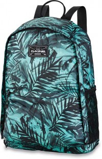 Городской рюкзак Dakine Stashable Backpack 20L Painted Palm (бирюзовый с пальмовыми листьями)