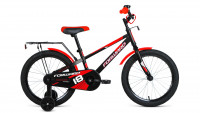 Велосипед Forward METEOR 18 черный / красный (2022)