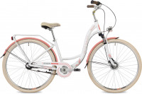 Велосипед Stinger BARCELONA EVO 28" белый (2021)