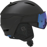 Шлем Salomon Driver CA black/solar blue (2021)