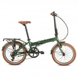 Велосипед Aspect Borneo 7 20" зеленый (2026) 