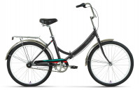 Велосипед Forward Valencia 24 3.0 черный/красный рама 16" (2022)