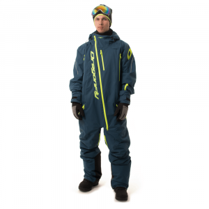 Комбинезон Dragonfly Gravity Premium Man dark ocean-light green (Kamchatka) 2023 