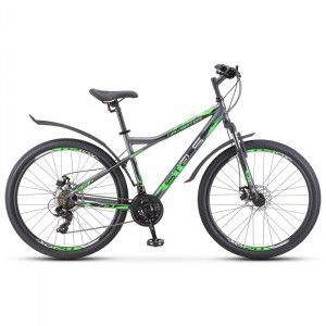 Велосипед Stels Navigator-710 MD 27.5&quot; V020 (м) серый/зеленый рама: 16&quot; (2025) 
