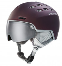 Шлем с визором HEAD RACHEL Burgundy (2023)