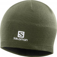 Шапка Salomon Beanie Olive Night (2022)