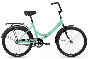 Велосипед ALTAIR CITY 24 мятный/серый рама: 16&quot; (2022) 
