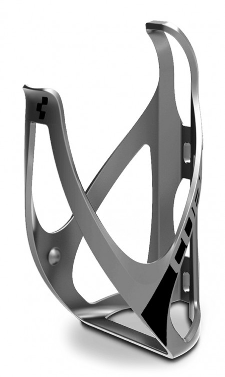 Cube Bottle Cage HPP matt grey n black 13077