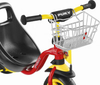 Передняя корзина для трехколесных велосипедов и самокатов Puky LK DR silver (2020)