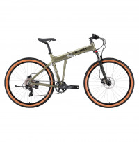 Велосипед Stark'26 Cobra 27.2 HD бежевый матовый/черный рама: S (16") (2026)