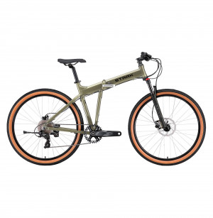 Велосипед Stark'26 Cobra 27.2 HD бежевый матовый/черный рама: S (16") (2026) 