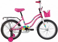 Велосипед Novatrack Tetris 18" розовый (2020)