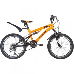 Велосипед Novatrack Titanium 20&quot; оранжевый (2020) 