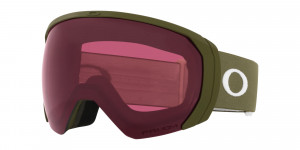 Горнолыжная маска Oakley Flight Path Xl Dark Brush Strap/Prizm Snow Dark Grey (2022) 