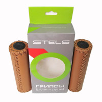 Грипсы Stels HBBT-009 115мм коричневые прошитые