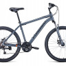 Велосипед Forward HARDI 26 2.1 disc серый\черный (2021) - Велосипед Forward HARDI 26 2.1 disc серый\черный (2021)