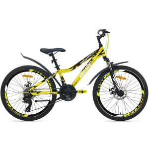 Велосипед Aist Rocky Junior 2.1 24" желтый рама: OS (2026) 